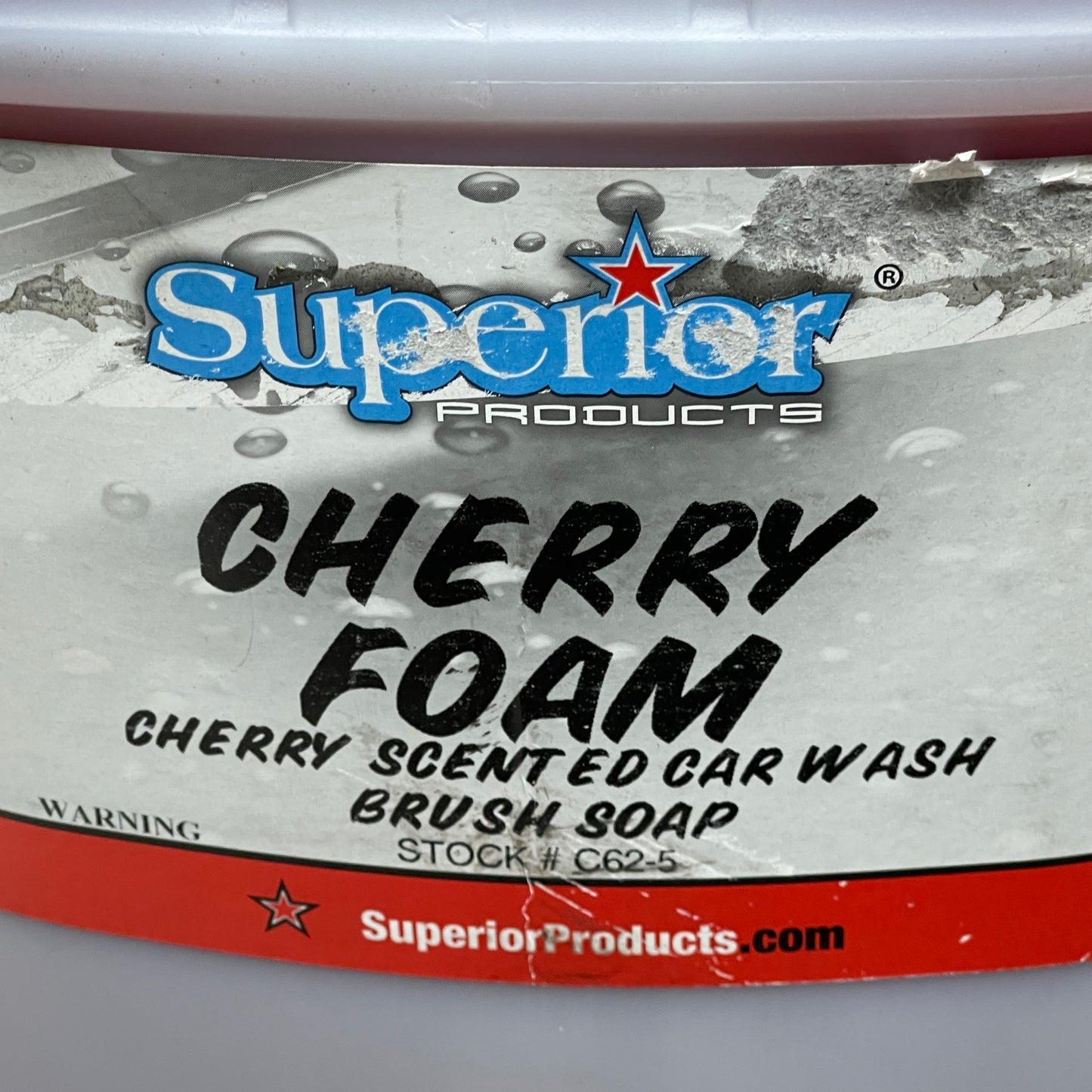 Z@ SUPERIOR PRODUCTS Cherry Foam Car Wash Brush Soap 5 Gallons CS2-5 (New)
