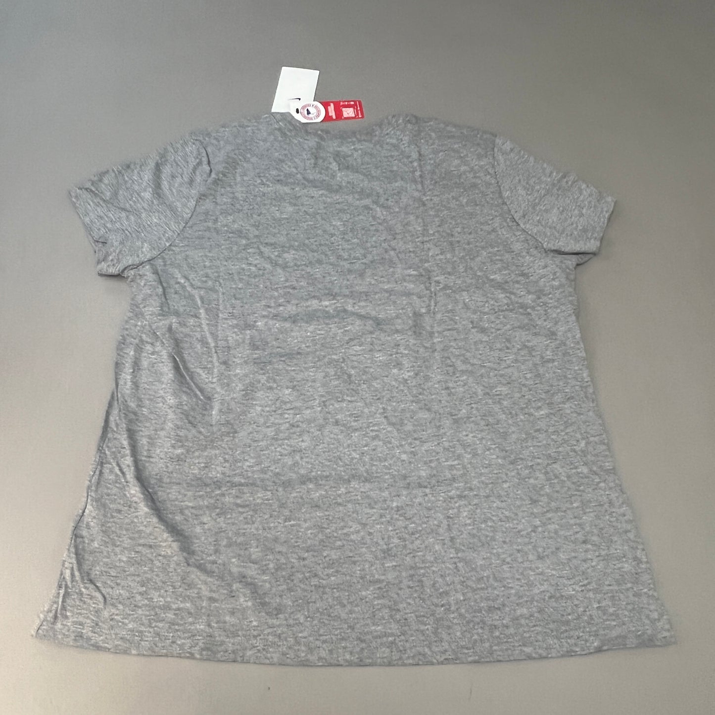 NIKE USC Trojan Interlock Logo Women's Tee Grey Sz XL DJ3113-063 (New)