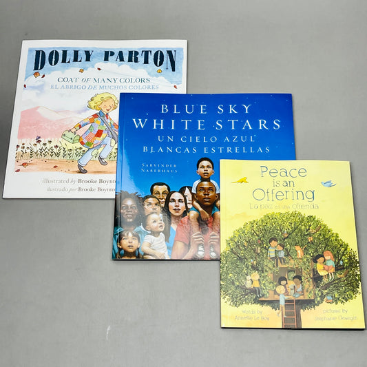 DIAL Penguin Random House 3-Book Set: Peace Is An Offering, Blue Sky White Stars, Coat Of Many Colors (New)