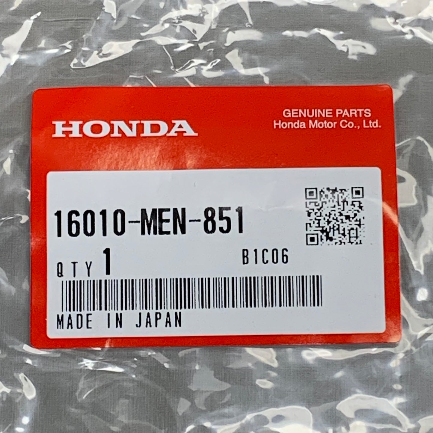 HONDA Carburetor Gasket Kit TRX450R TRX450ER CRF150 R RB CRF450 R X 16010-MEN-851 OEM (New)