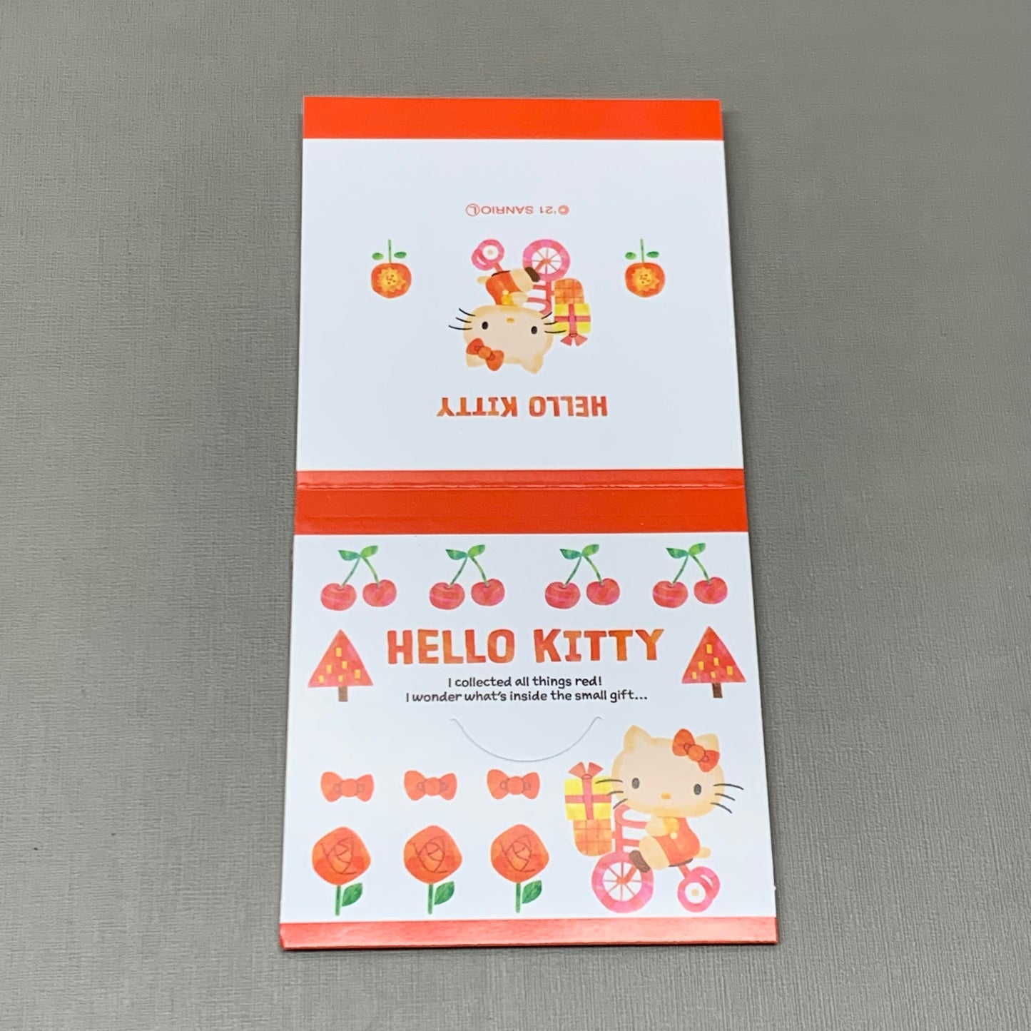 SANRIO 10 PACK of Hello Kitty Sticky Memo Tabs