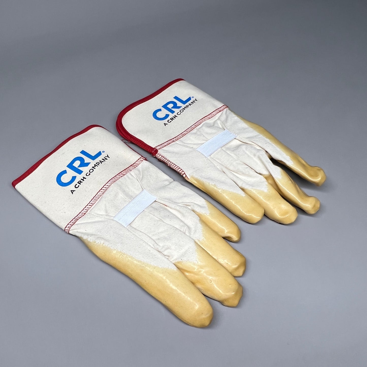 CRL Gauntlet Cuff Smooth Natural Rubber Coating Palm Gloves #12 (new)