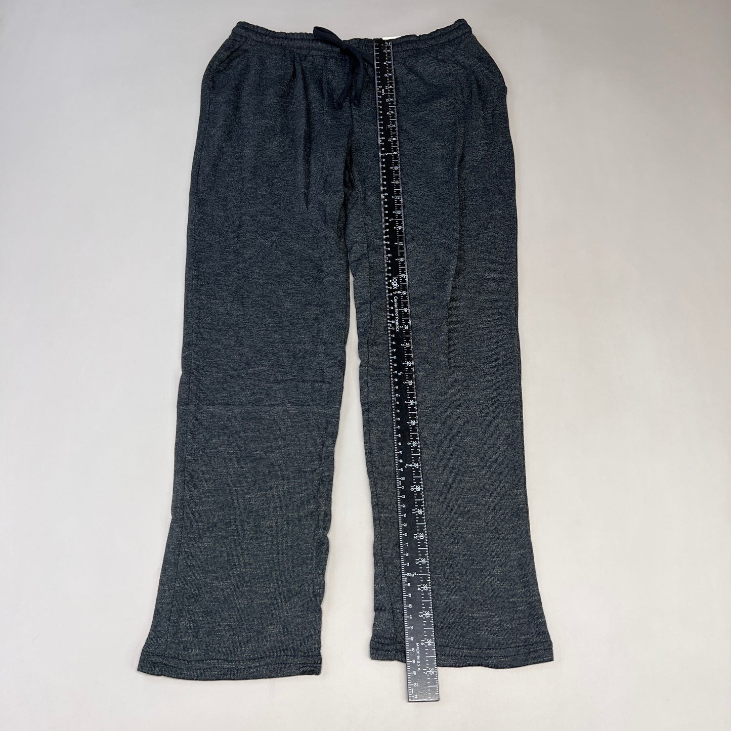 NATORI Soft Stretch Knit Lounge Pant Ankle Length Women's Sz S Heather Black NC7208Y (New)