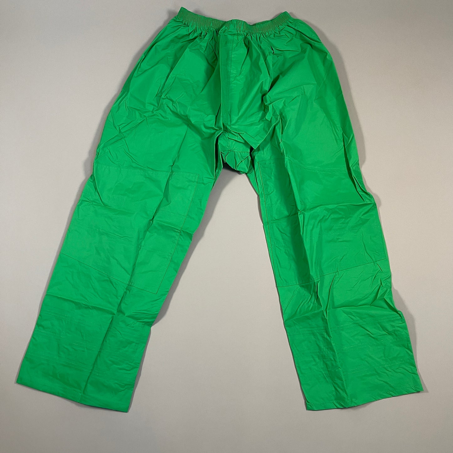 NUMARK SAFETY Water-Repellant Pants 7oz  Nylon/PVC Sz. L Green (New)