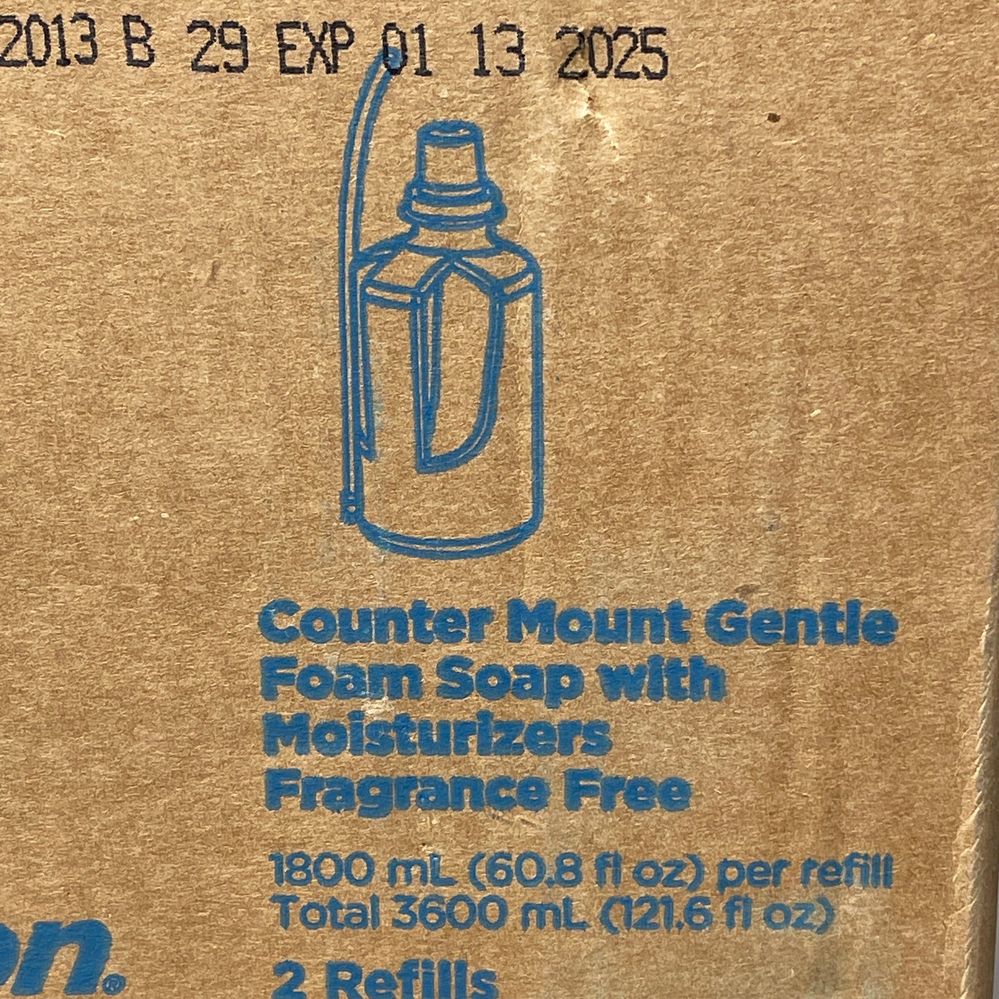 GEORGIA PACIFIC enMotion Counter Mount Gentle Foam Soap w/ Moisturizer 1800 mL 42717 (New)