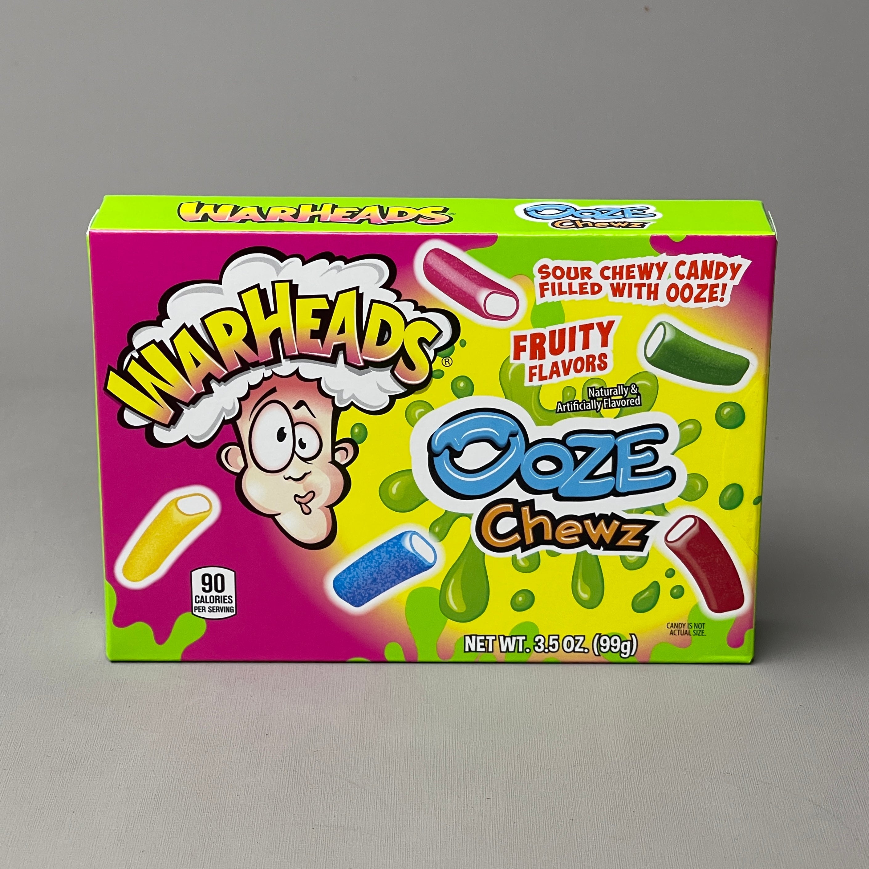 Za Warheads Ooze Chewz Gummi Candy Chews Theater Box 35 Oz 0323 As Paywut 