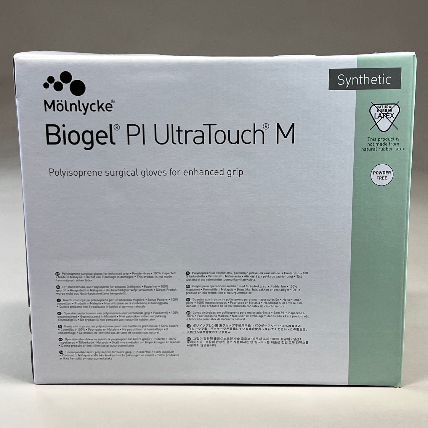 MOLNLYCKE Biogel PI UltraTouch M Polyisoprene Surgical Gloves SZ 7 Straw Yellow 50 Pairs 42670 (New)