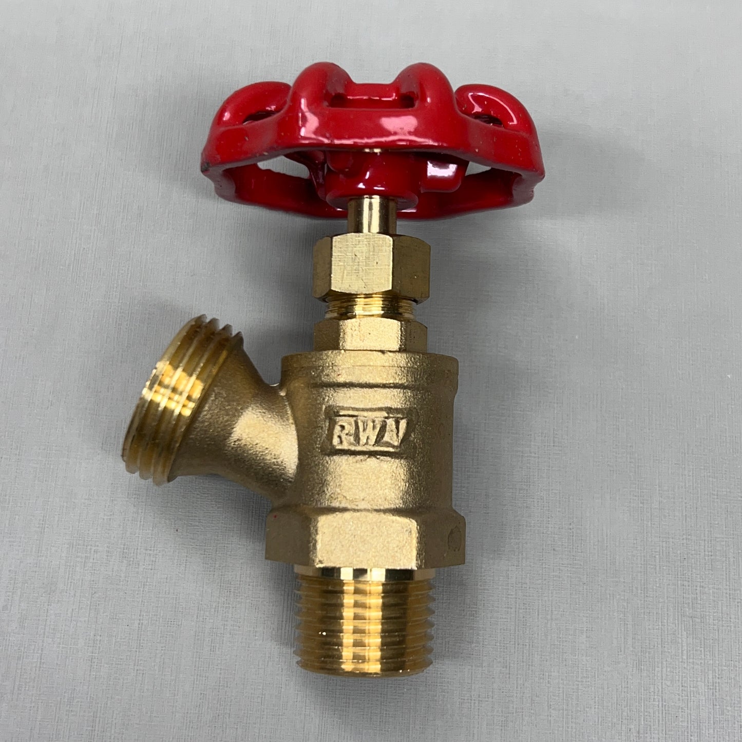 RED-WHITE VALVE Brass Boiler Drain 1/2" 0.45 lb RW-504(New)