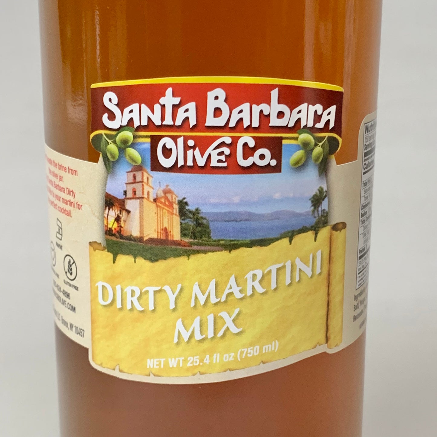 SANTA BARBARA OLIVE CO Dirty Martini Mix 6-Pack 25.4 fl oz BB 03/24 55-200-30 (New)