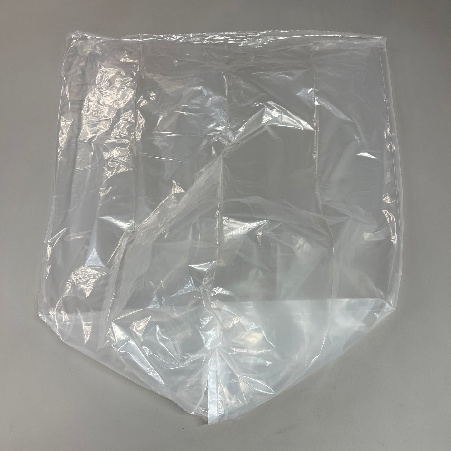 TOUGH GUY Recycled Plastic Trash Bags 24" W x 32" H (12 to 16 gal) Clear 500 count (New)