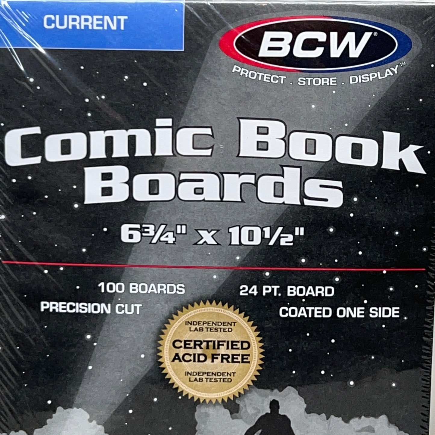 BCW Comic Book Boards 100-PACK CURRENT Precision Cut 1-BBCUR (New)