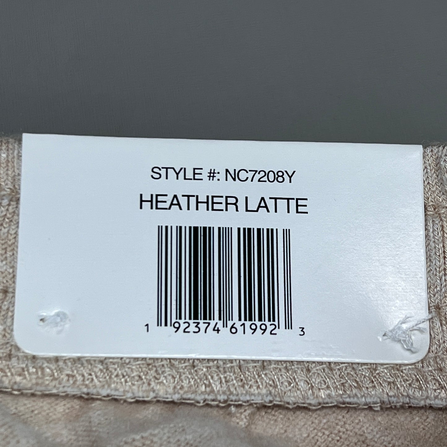 NATORI Soft Stretch Knit Lounge Pant Ankle Length Women's Sz M Heather Latte NC7208Y (New)