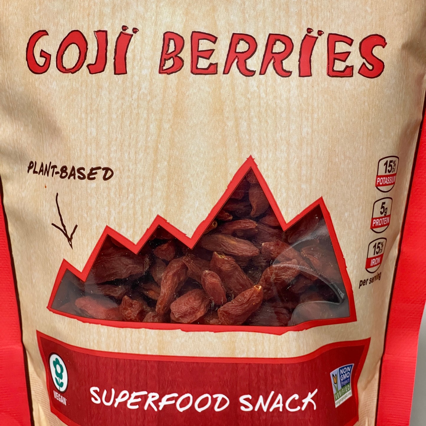 NATIERRA Nature & Earth Goji Berries Super Food Snack 8 oz (New)