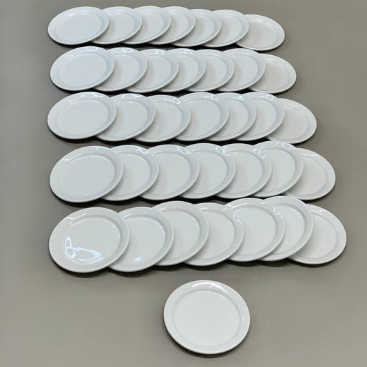 LIBBEY WORLD TABLEWARE 3 Dozen (36) Porcelana Plate 5.5" 840-405N-10 (New)