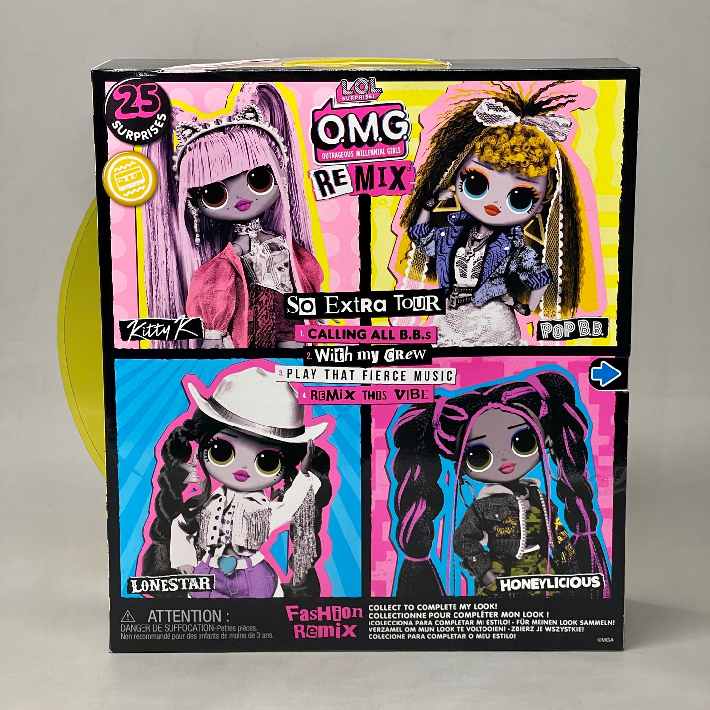 LOL Surprise OMG Remix Pop BB Doll w/ Surprises Ages 4 & up (New)