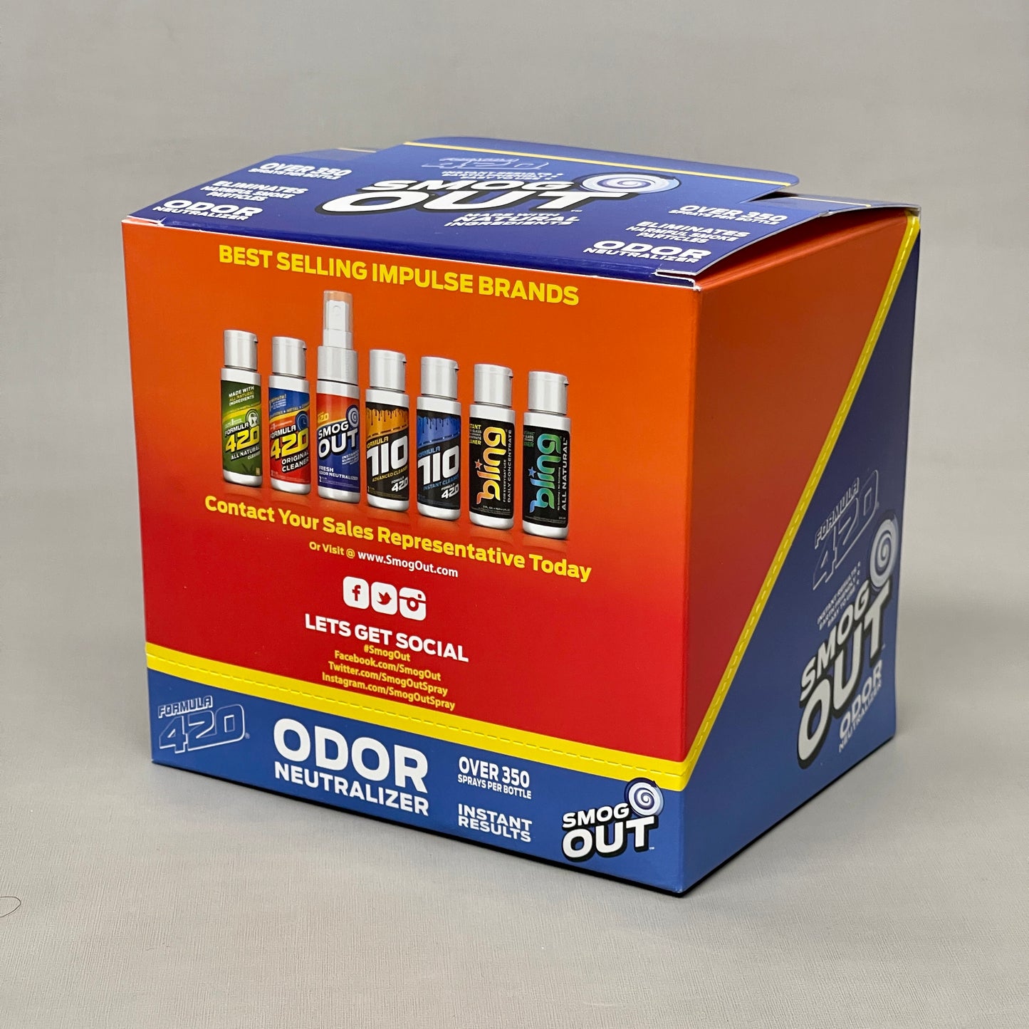 FORMULA 420 Smog-Out (48 PACK) Odor Neutralizer 2 oz (New)