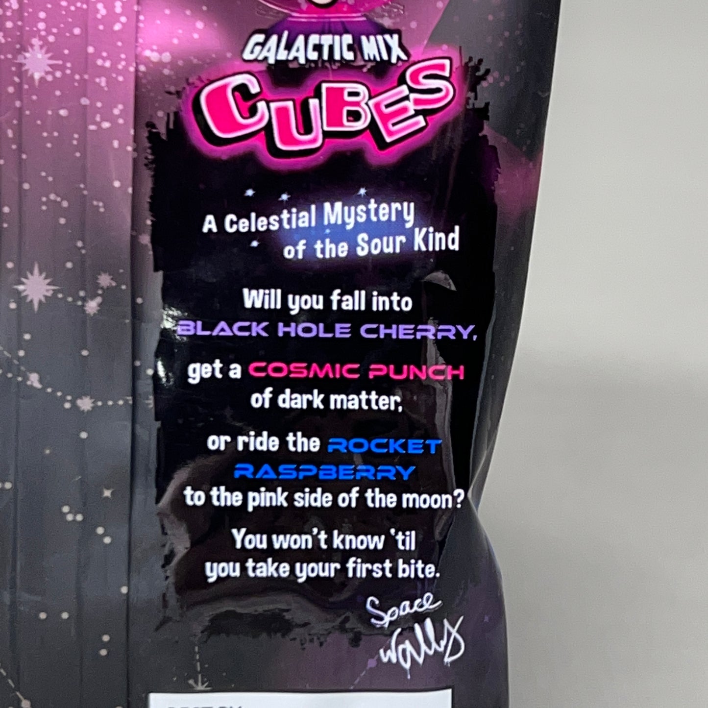 WARHEADS Galactic Mix Cubes 12-PACK Sour Chews 3 Flavors 4.5 oz 10/23 (New)