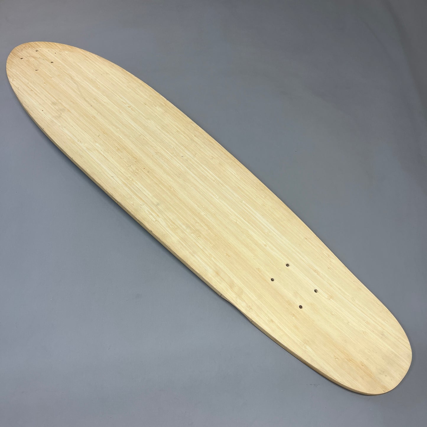 LANDYACHTZ Longboard Pintail Blunt Nose Bamboo Skateboard Deck BAMBOO Wolf Moon 41" X 9.9" (New Other)