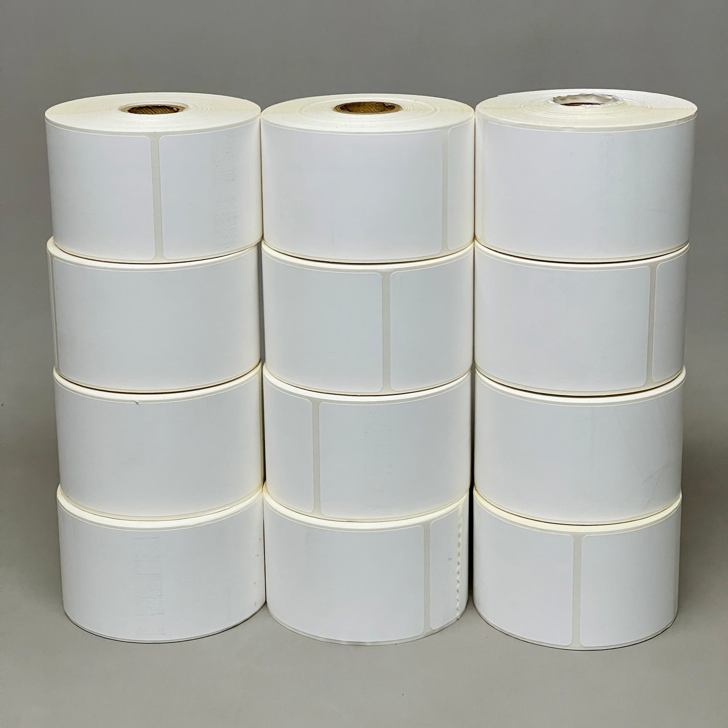 12-Pack VASNA TT Synthetic Thermal Transfer labels 250 /roll 2.25" x 6"
