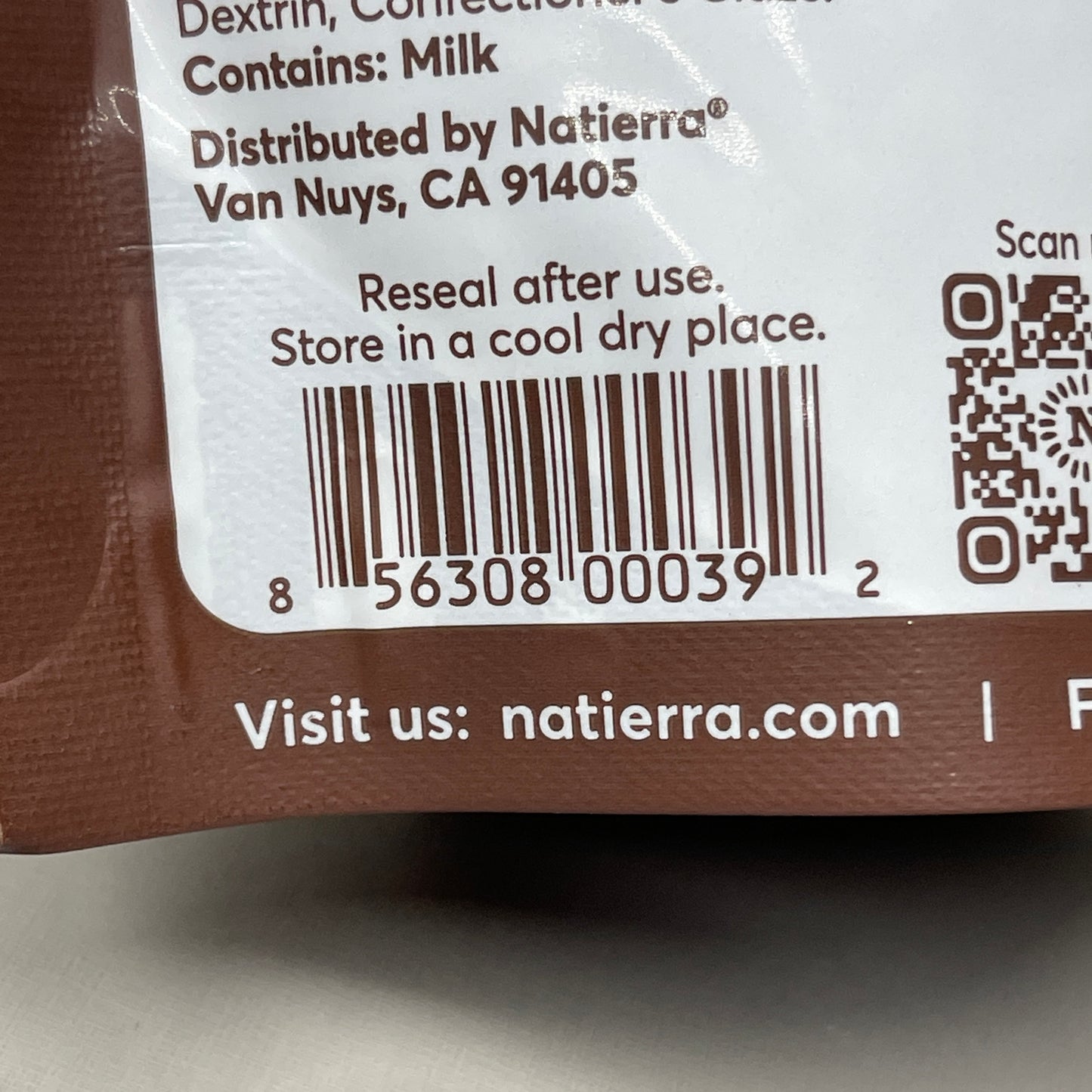 NATIERRA Nature & Earth Dark Chocolate Gojo Berries 6 oz (New)