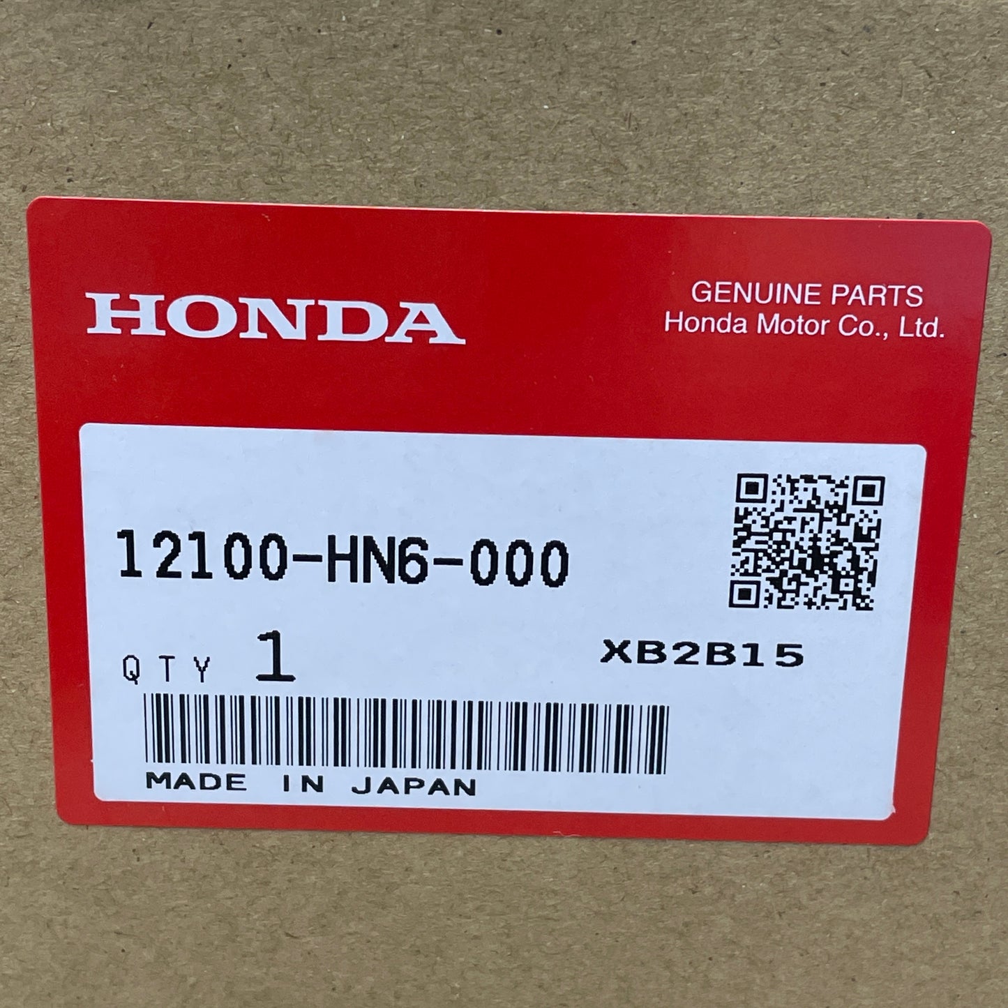 HONDA Cylinder Jug Recon 250 TRX250X Sportrax 250 12100-HN6-000 OEM (New)