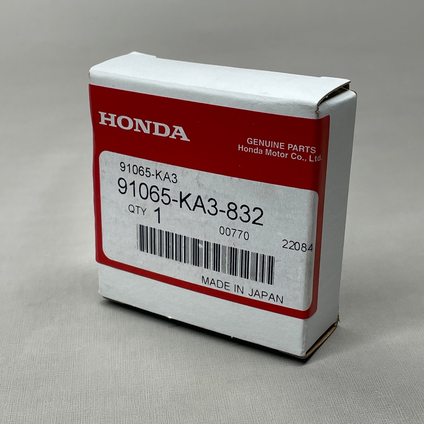 HONDA Radial Ball Bearing 6003-SH2 CR125 CR500 XR600 XR650 CR250 XR400 91065-KA3-832 OEM (New)