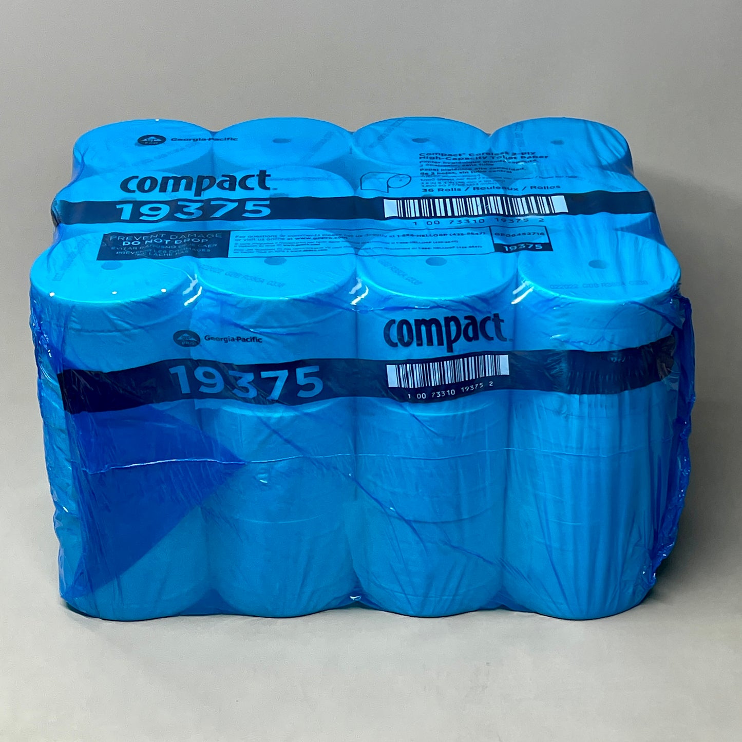GEORGIA PACIFIC Compact Coreless 2-Ply Bathroom Tissue Toilet Paper 1000 Sheets / Roll 36 Rolls