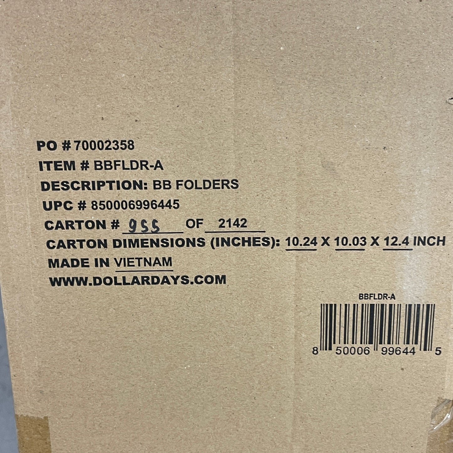 ZA@ BIGBOX Two-Pocket Folders Case of 144 (6 Colors) Blue, Red, Yellow, etc. BBFLDR-A (New)