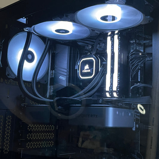 CORSAIR Vengeance Gaming PC Computer 16GB DDR4 NVIDIA RTX 3060Ti 1TB NVMe a7200 (Pre-Owned)